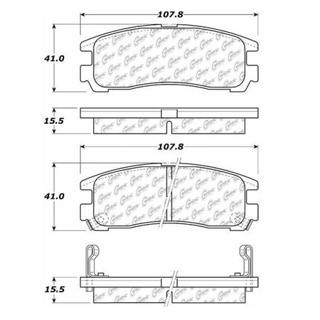 CENTRIC PARTS Mit, 103.03830 103.03830